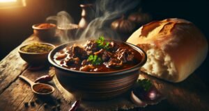 Pepperpot: A Delicious Slow Cooked Meat Stew with Cassareep guyanese pepperpot